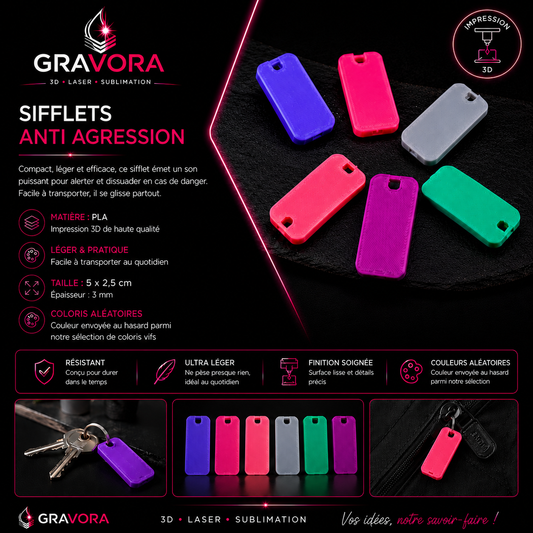 Sifflet Anti Agression